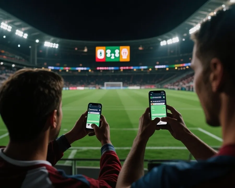 移动观赛场景示意图